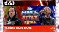 Star Wars Force Attax Extra. Nowa saszetka 5 kart.