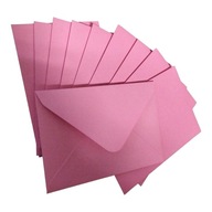 Obálka obálky ružová 10 ks malá