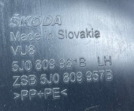 B100 SKODA FABIA II ROOMSTER LIFT mudguard left front 5J0809961B