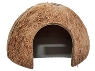 Domek z łupiny kokosa - Nieszczotkowany