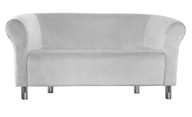 Sofa Milo MG39 jasny szary nogi chrom