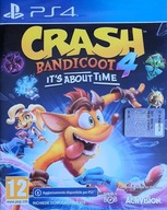 CRASH BANDICOOT 4 NAJWYŻSZY CZAS PL PLAYSTATION 4 PS4 NOWA MULTIGAMES