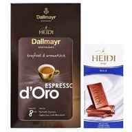 Dallmayr Espresso D'Oro 1kg 1kg kawa ziarnista czekolada HEIDI GRATIS