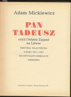 Pan Tadeusz, Adam Mickiewicz