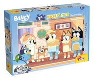 Puzzle podłogowe RODZINA BLUEY MAXI 24 elementy dwustronne