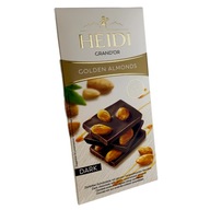 Heidi czekolada gorzka z całymi migdałami w karmelu 100g