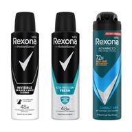 Antiperspirant v spreji REXONA MEN set pre mužov 3x 150ml