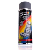 Lakier Farba Spray do Renowacji Skóry Szary Vinylspray 200ml MOTIP