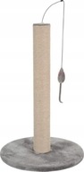 ZOLUX Škrabadlo sisal stĺpik s hračkou 63cm kol. sivé