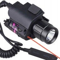 Taktický laserový zameriavač M6 LED baterky