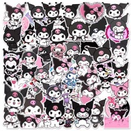 SANRIO KUROMI MATRICÁK STICKER MIX VÍZÁLLÓ 50 db