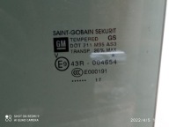 OPEL MOKKA MOKKA X window door left rear part