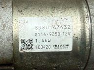starter complete 89801437432 HITACHI OPEL ASTRA J IV 1.7 CDTI