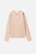 Sweter dziewczęcy beżowy roz.134 Coccodrillo