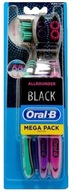 ORAL B zubné kefky čierne black 3 ks
