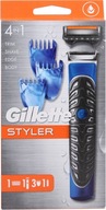 Gillette Styler 4 V 1: Zastrihávanie, Holenie UK