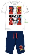 Komplet chłopięcy t-shirt/spodenki SPIDERMAN 134cm