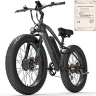 Elektrický bicykel LANKELEISI MG740 Plus 1000W*2 Samsung 48V 20Ah 51KM/H PL