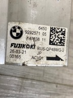 BMW I3 I01 13- CZUNIK Sensor klimaanlage 9292571