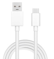 Kabel USB - TYP C - 2m 2A BIAŁY smartfon tablet PC