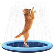 Chladiaca vodná rohož pre psa Záhradná fontána 150