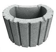Gazony - Gazon donice betonowe gładkie różne wzory