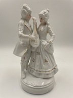 Piękna figurka porcelanowa para zakochanych Taiwan