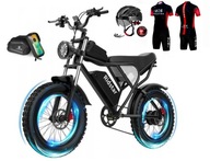 Elektrický bicykel Ridstar Q20 20Ah 1500W 48km/h 2 koleso 20 " čierny +Darček