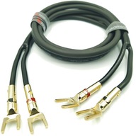 NAKAMICHI Kabel głośnikowy OFC 2x2,5 widełki 2,5m