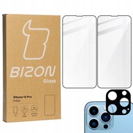 2x Szkło + szybka na aparat BIZON do iPhone 13 Pro