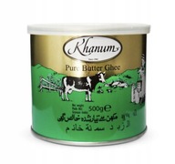 KHANUM PURE BUTTER GHEE číre maslo 0.5kg