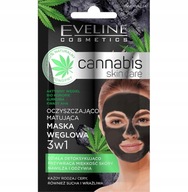 Eveline Cannabis Skin Care Maska węglowa 3w1 7 ml