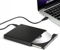 Zewnętrzny Przenośny Napęd DVD CD USB Nagrywarka SLIM SALCAR ECD829-Y