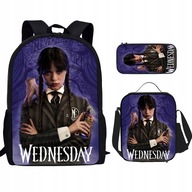 ŠKOLSKÝ BATOH MLÁDEŽNÍCKY SET Wednesday Addams