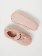 GEORGE Ružové papuče z umelej kožušiny roz 27-28