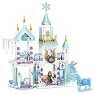 KOCKY ľadového kráľovstva Elsa ľadový palác Elsy Olaf