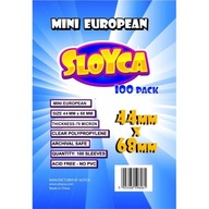 Koszulki Sloyca Mini European 44x68 mm 100 sztuk