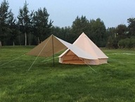 Stanová markíza, strieška, prístrešok, zvončekový stan, glamping, awning