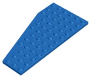 LEGO Płyta 12x6 Skrzydło prawe 30356 - Niebieska