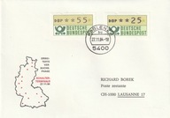 224. Niemcy do Szwajcarii 1984.rok , Znaczki z Automatu