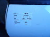 Peugeot 207 door rear. left lak. EWPB HB 5D