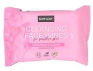Sence, Face Cleansing Wipes, Obrúsky, 20 ks
