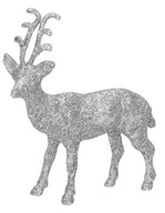 RÉNSZARVAS CSILLÁMOS FIGURA 13 CM