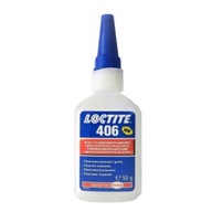Loctite 406 - cyjanoakrylowy klej błyskawiczny 50g do gumy
