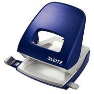 Dziurkacz Leitz 5006 Nexxt Style duży metalowy tytanowy błękit do 30 kartek