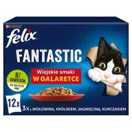 Felix Fantastic Wiejskie smaki dla kota 12x 85g
