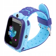 Smartwatch GPS lokátor efwwefwef odtiene modrej
