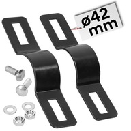 Plotová objímka fi 42 ČIERNA, kompletná