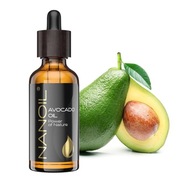 Avokádový olej na vlasy Nanoil 50ml nerafinovaný, organický