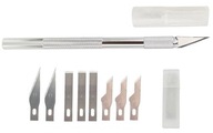 Nóż modelarski skalpel nożyk precyzyjny zestaw